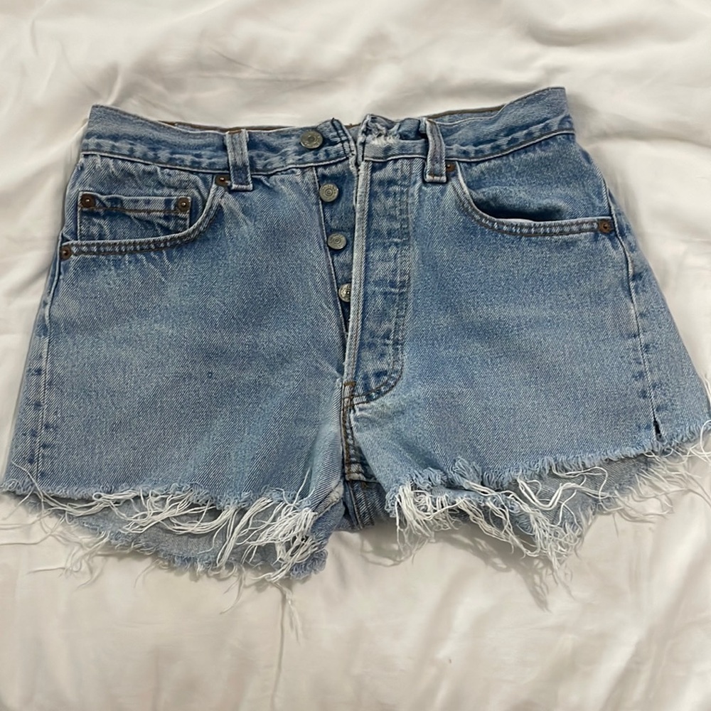 Vintage Levi denim shorts